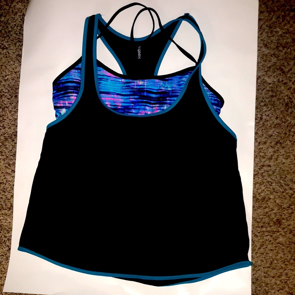 REEBOK top with sports bra set